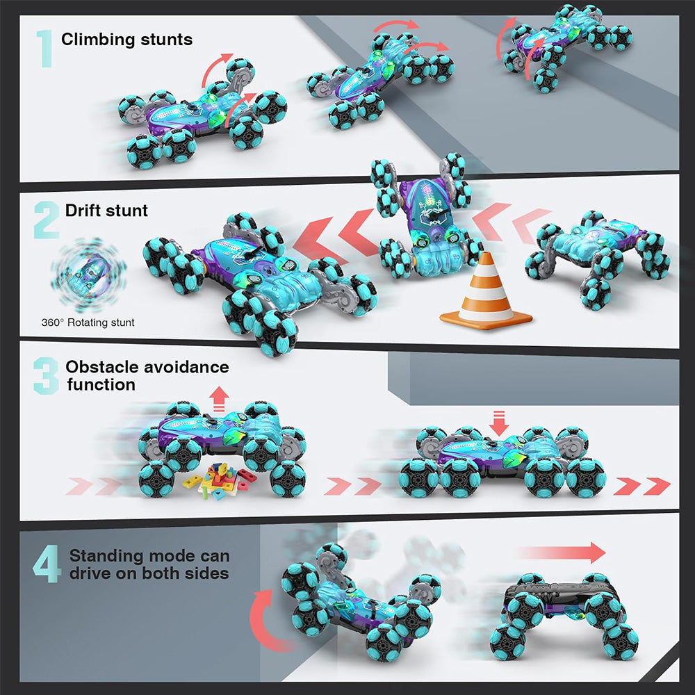 Rc Stunt car toys - car black