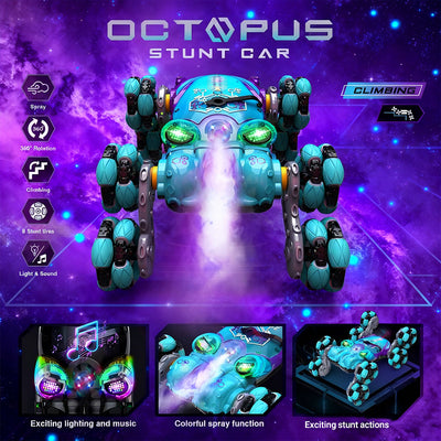 Rc Stunt car toys - car black